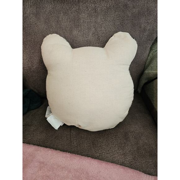 Leopard Cheetah Faced Head Throw Pillow Occasional New W Tags - Picture 3 of 6